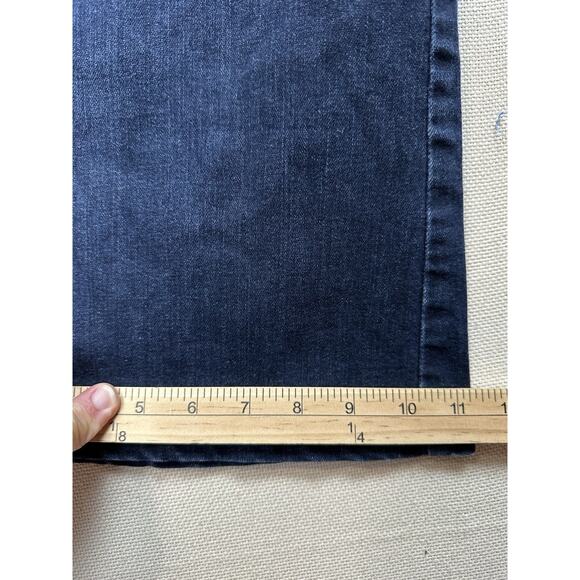 Lane Bryant Flare Dark Wash High Rise Jeans Size 22 Stretch 29” Inseam - Picture 13 of 16